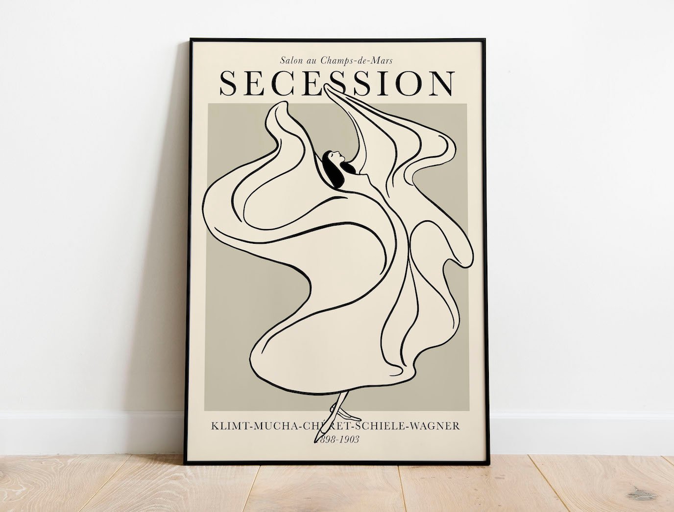 Secession Vienna Exhibition Poster - Art Nouveau Print | Architeg